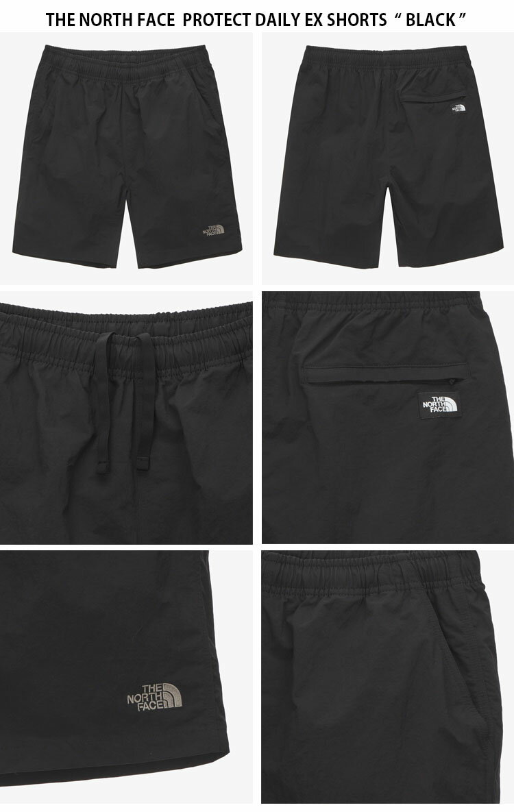 THE NORTH FACE ノースフェイス ショートパンツ PROTECT DAILY EX SHORTS プロテクト デイリー ショーツ パンツ ズボン 半ズボン ハーフパンツ 短パン イージーパンツ メンズ レディース 男性用 女性用 男女共用 NS6NN03A/B/C/D【中古】未使用品