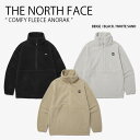 THE NORTH FACE ノースフェイス フリースジャケット COMFY FLEECE ANORAK コンフィ フリース アノラック ジャケット ボア ロゴ...