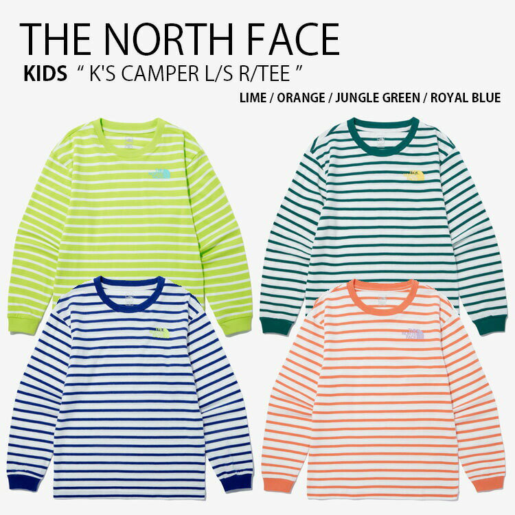 THE NORTH FACE m[XtFCX LbY T K'S CAMPER L/S R/TEE Lp[ OX[u eB[Vc  Jbg\[ vI[o[ EhlbN C IW O[ u[ j̎q ̎q qp NT7TP02S/T/U/VyÁzgpi