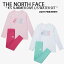 THE NORTH FACE ノースフェイス キッズ セットアップ K'S SUMMER DIVE L/S WATER SET ラッシュガード 水着 レギンス UVカット 冷感素材 PINK WHITE 水遊び マリンスポーツ サーフィン キッズ用 ジュニア用 NT7TP04T/U【中古】未使用品