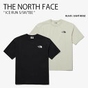 THE NORTH FACE ノースフェイス Tシャツ ICE RUN S/SR/TEE アイス ラン ショートスリーブ ラウンドネック ティーシャツ 半袖 カ...