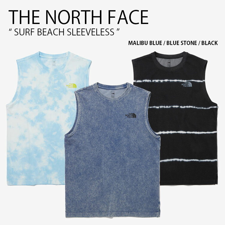 THE NORTH FACE ノースフェイス タンクトップ SURF BEACH SLEEVELESS サーフ ビーチ スリーブレス ラウンドネック ティーシャ...