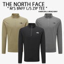 BANFF THE NORTH FACE ノースフェイス スポーツウェア BANFF L/S ZIP TEE ハーフジップ ロンT Tシャツ インナーウ