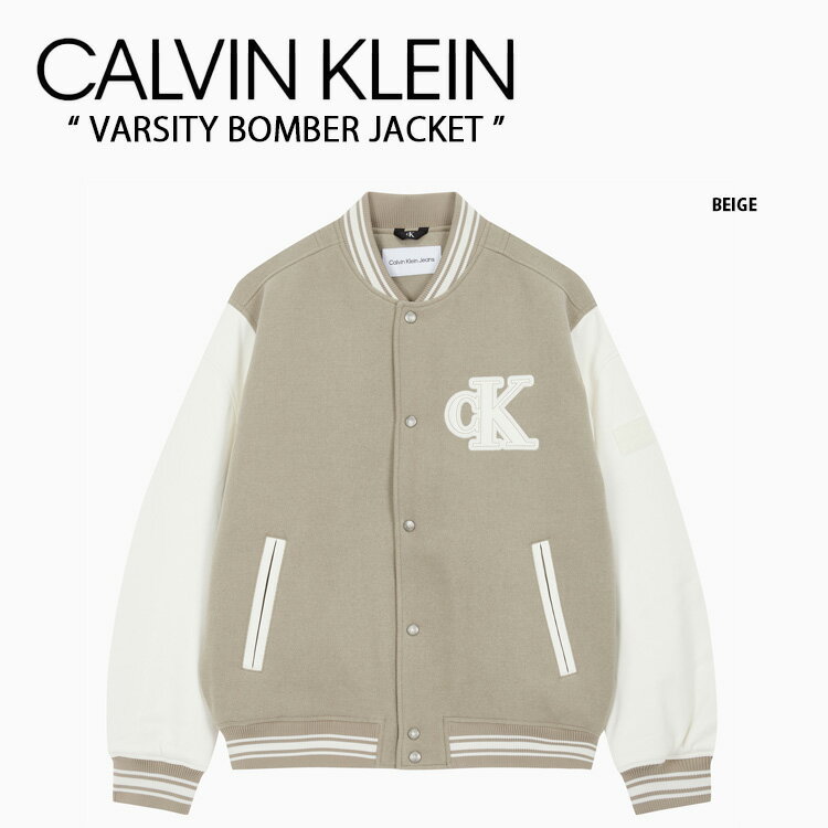 楽天larmoire -Interior and Goods-Calvin Klein カルバンクライン ジャケット REVERSIBLE SHERPA BOMBER BLACK IVORY CK リバーシブルシェルパーボンバー ブラック アイボリー メンズ 男性用 J324433PED【中古】未使用品