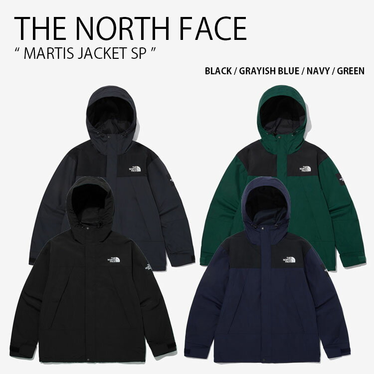 THE NORTH FACE ノースフェイス マウンテンパーカー MARTIS JACKET SP マルティス ジャケット フーディ パーカー ロゴ カジュアル ストリート WHITELABEL ブラック ブルー ネイビー グリーン メンズ レディース 男性用 女性用 男女共用 NI3BP84J/K/L/M【中古】未使用品