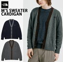 THE NORTH FACE ノースフェイス カーディガン M 039 S SWEATER CARDIGAN セーター ニットカーディガン GRAY NAVY ウールカーディガン グレー ネイビー メンズ レディース NJ5SP50A/B【中古】未使用品