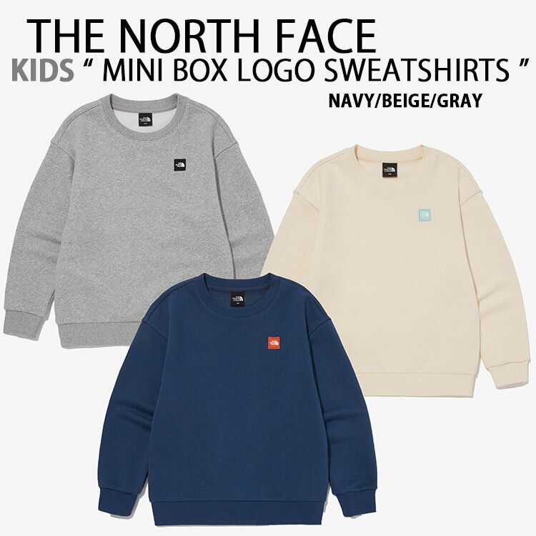 THE NORTH FACE ノースフェイス キッズ スウェット トレーナー K'S MINI BOX LOGO SWEATSHIRTS キッズ..