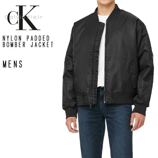 Calvin Klein カルバンクライン メンズ ジャケット NYLON PADDED BOMBER JACKET BLACK CK ナイロン パデット ボンバー ジャケット ブラック クラシック メンズジャケット 男性用 40EM524 【中古】未使用品 Calvin Klein カルバンクライン メンズ ジャケット NYLON PADDED BOMBER JACKET BLACK CK ナイロン パデット ボンバー ジャケット ブラック クラシック メンズジャケット 男性用 40EM524 【中古】未使用品