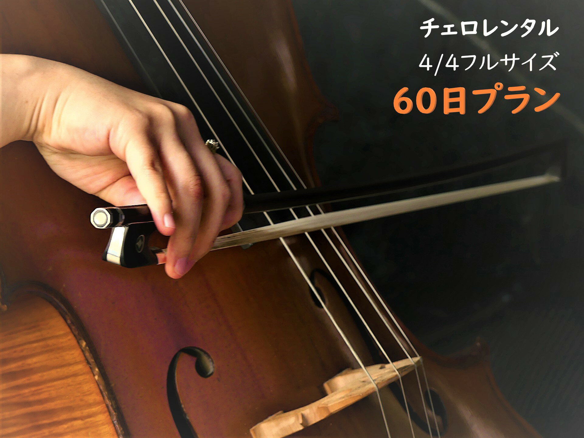 L-FLAT MUSIC 楽天市場店の【レンタル】フルサイズチェロ(60日)｜アングル2