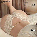 ショーツ レディース ハートモチーフ レース 大人可愛い セクシー下着 ヒップ魅せ Tライン風 大きいサイズ LL 3L 4L セクシー ランジェリー パンティー