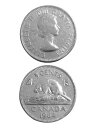 コイン カナダ エリザベス女王A 5セント 21mm