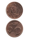 コイン フランス ユーロ 5セント 21mm