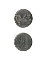 コイン アメリカ 25セント 記念貨 州別コイン アーカンサス州 VF(美品) 24mm