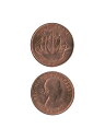 コイン イギリス 旧半ペニー 帆船 1967年 UNC(未使用) 25mm