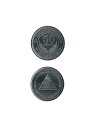 コイン ニカラグア 50センタボ 国章 UNC(未使用)