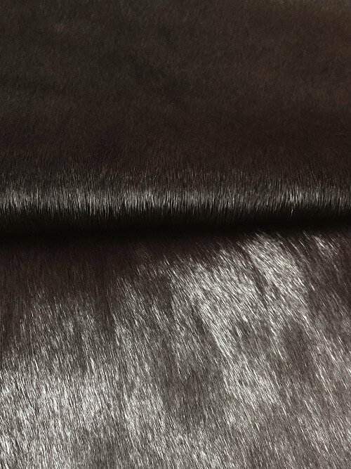 【切り革】牛毛皮/1.3mm(チョコ)