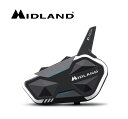 ミッドランド(MIDLAND) R1 MESH バイク用 Bluetooth インカム 空間オーディオ対応 聴きながら話せる メッシュ通信 最大6人通話