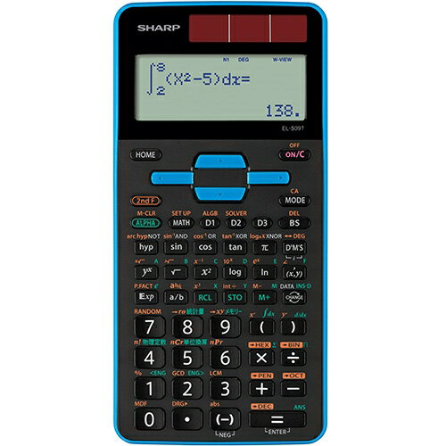 シャープ【AC】関数電卓 A-4974019886077★【EL-509T-AX】 シャープ【AC】関数電卓 A-4974019886077★【EL-509T-AX】