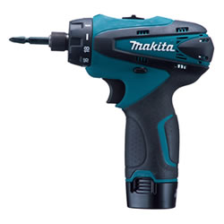 マキタ【makita】10.8V充電式ドライバドリル　充電器・バッテリ2本・ケース付　DF030DWX★【DF030DWX】