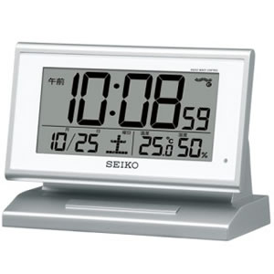 セイコー【SEIKO】電波デジタル時計 