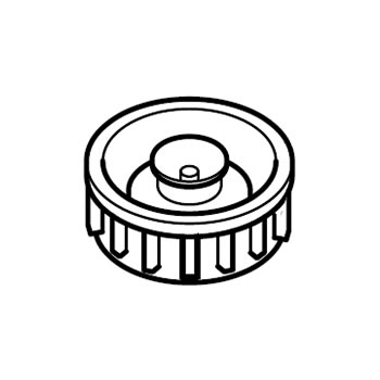 シャープ【取寄】加湿セラミックファンヒーター用タンクキャップ252-425-0007(252 425 0007)★【2524250007】