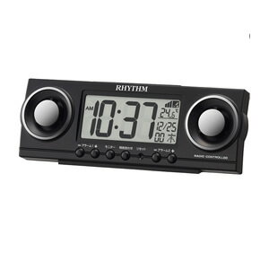 リズム【RHYTHM】電波目覚まし時計 フィットバトラージューク 8RZ177SR02★【8RZ177SR02】 リズム【RHYTHM】電波目覚まし時計 フィットバトラージューク 8RZ177SR02★【8RZ177SR02】