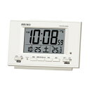 セイコー【SEIKO】デジタル時計 夜でも見える プラスチック枠(白パール塗装) SQ778W★【デジタル】