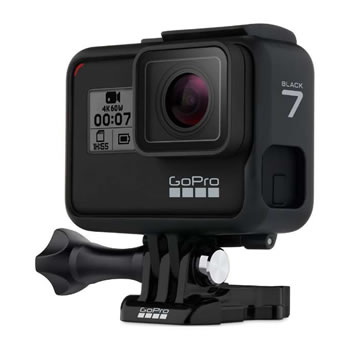 GoPro【ゴープロ】4K対応 HERO7 Black ウェアラブルカメラ CHDHX-701-FW★【CHDHX701FW】