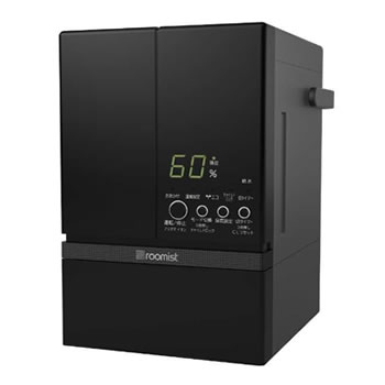 三菱重工【ルーミスト】〜17畳 スチームファン蒸発式加湿器 SHE60RD-K(ブラック)★【SHE60RDK】