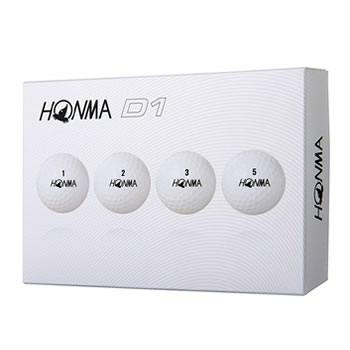 HONMA【本間ゴルフ】D1ゴルフボール1ダース 2018モデル 18HONMA-BALL-D1-WH★【ホワイト】のサムネイル