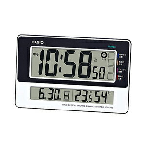 カシオ【CASIO】温度・湿度、日付表示付き 電波時計 IDL-170J-7JF★【IDL170J7JF】 カシオ【CASIO】温度・湿度、日付表示付き 電波時計 IDL-170J-7JF★【IDL170J7JF】