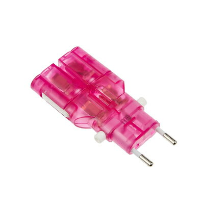 カシムラ【海外用】海外用変換プラグ ケース付 サスケ3 ピンク NTI-90★【NTI90】