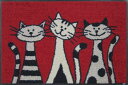 N[ebNXy[J[zThree Cats 50~75cm fUC}bg AB00006yփ}bgEOz