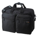 サンワサプライ【SanwaSupply】3WAYビジネスバッグ 15.6型ワイド対応 黒 BAG-3WAY21BK★【出張用】(4)