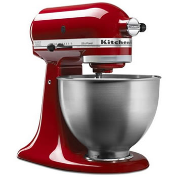 キッチンエイド【KitchenAid】スタンドミキサー 4.3L [エンパイアレッド]　9KSM95ER★【プロセッサー・ブレンダー】