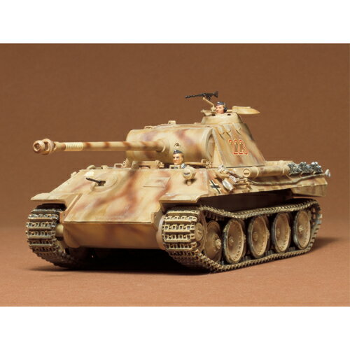 タミヤ【プラモデル】1／35 ミリタリーミニチュアシリーズ No.65 ドイツ パンサー戦車 H-4950344995479