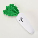 アルク・ロース【ペット用品】solgra ソルグラ ハッピーお野菜フレンズ モヒカンだいちゃん F White SO155033★【犬用おもちゃ ぬいぐるみ 鳴...