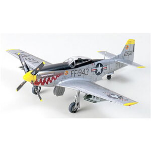 タミヤ【プラモデル】1/72 ウォーバードコレクション No.54 F-51D マスタング(朝鮮戦争仕様) H-4950344607549