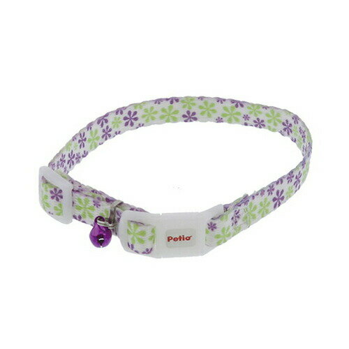 ペティオ【ペット用品】CAT COLLAR キャットカラー フラワーカラー パープル 猫用首輪 P-4903588573989★【W57398】