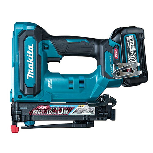 マキタ【makita】40Vmax充電式タッカー J線10mm幅 ST002GRDX★【電池2個・充電器・ケース付き】