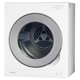 パナソニック【Panasonic】乾燥容量6.0kg 衣類乾燥機 ホワイト NH-D605-W★【幅約383mmの大投入口 シンプルデザイン】