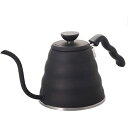 【日本製】VKBR-120-MB ハリオ V60ドリップケトル・ヴォーノ マットブラック 実用容量800mL 満水容量1200mL 【食洗器・IH・直火OK】