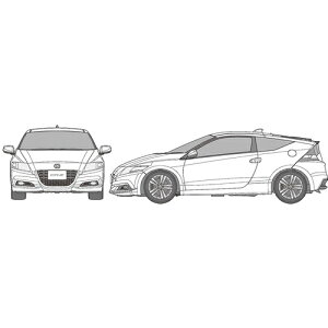 【プラモデル】H-4968728046464 フジミ模型 1/24 ID282 ホンダCR-Z 2011年日本カー・オブ・ザ・イヤー 受賞記念車