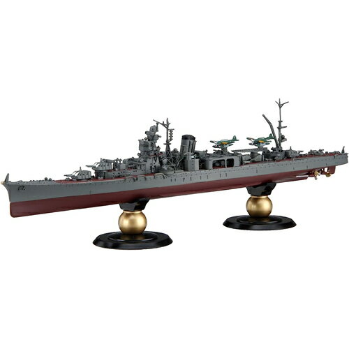 【プラモデル】H-4968728451862 フジミ模型 1／700 FH37 日本海軍軽巡洋艦 矢矧 （昭和20年／昭和19年） フルハルモデル