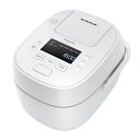 おどり炊き ECJ-XW100 【要エントリー最大P15倍！9日20:00～16日1:59まで】【Panasonic】SR-W10A-W パナソニック 5.5合炊き 可変圧力IHジャー炊飯器 おどり炊き ホワイト