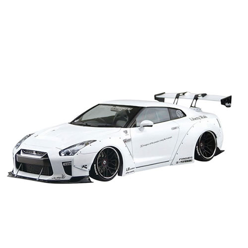 【リバティーウォーク No.11】H-4905083055908 アオシマ 1／24 LB★ワークス R35 GT-R type 1.5 【車プラモデル】