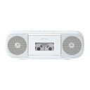 【TOSHIBA】TY-CDS9-W 東芝 CDラジオカセットレコーダー AUREX ワイドFM対応 ホワイト CDラジカセ 【オーレックス】