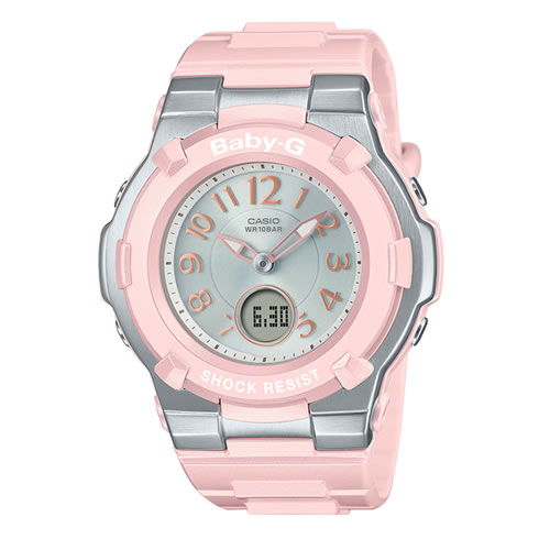 【国内正規品】BGA-1100-4B2JF カシオ Baby-G ベビージー アナログ 電波ソーラー腕時計 ピンク レディース