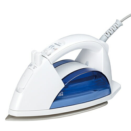 【TOSHIBA】TA-C40-L 東芝 コードつきスチームアイロン ブルーグレー カセット式タンク 【大型かけ面タイプ】