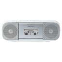 【TOSHIBA】TY-CDH9-S 東芝 AUREX CDラジオカセットレコーダー シルバー イントロ選曲搭載 リモコン付き 【高出力スピーカー搭載】